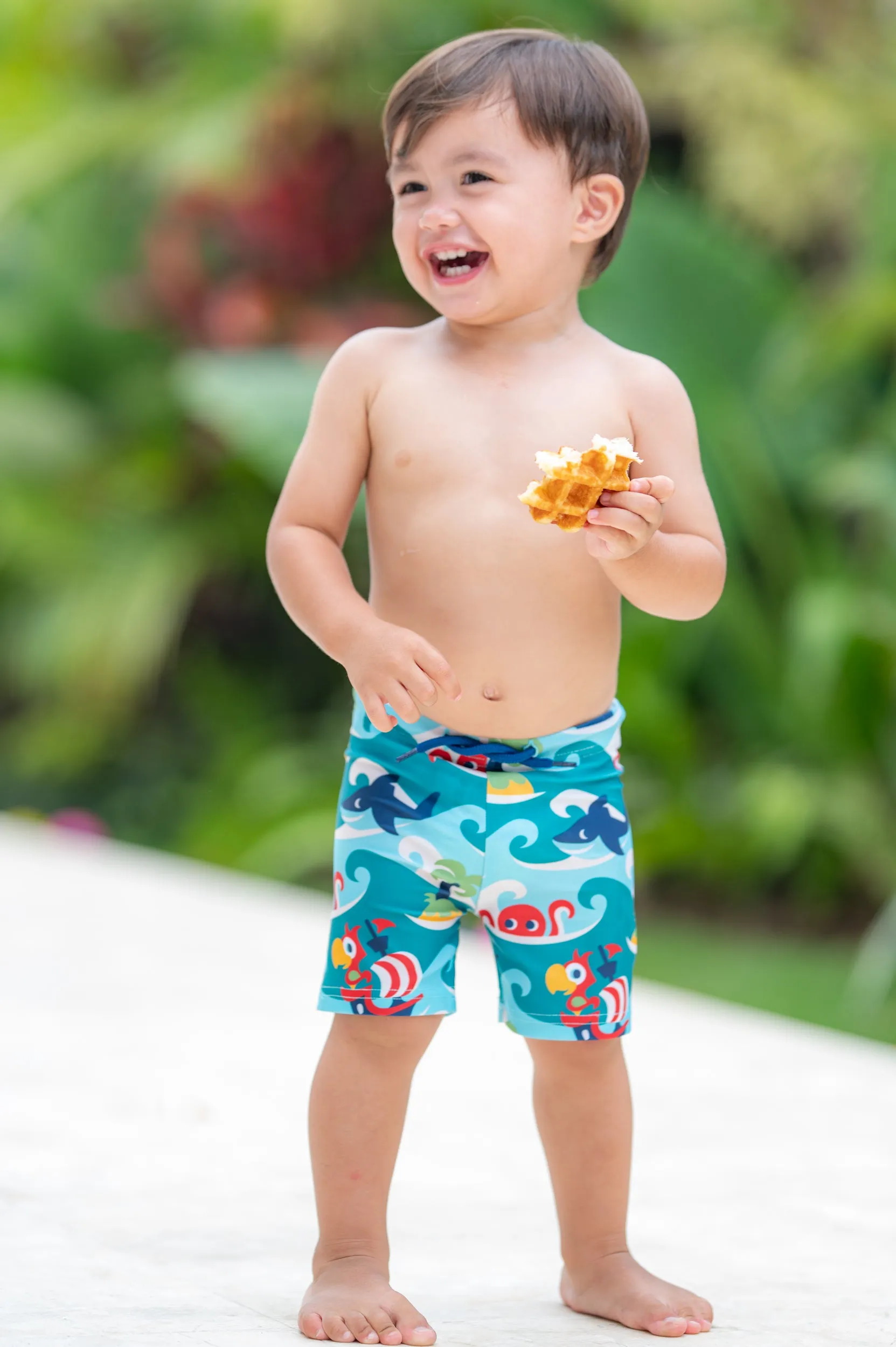 Maxomorra Tropical Ocean Swim Trunks