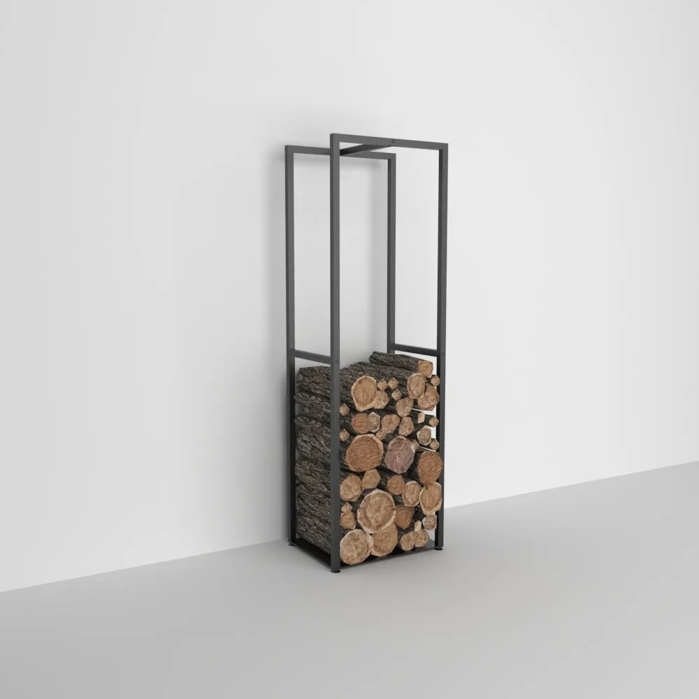 Modern Metal Log Holder