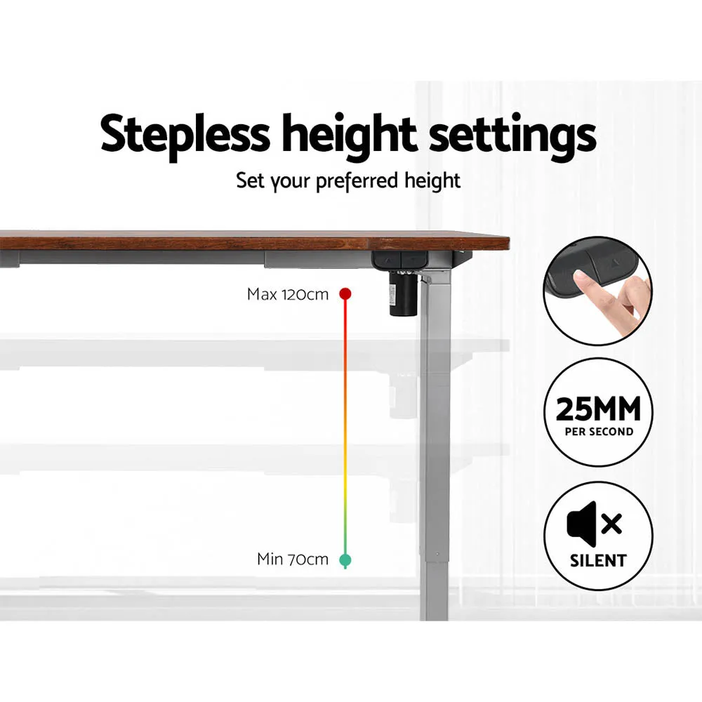 Motorised Height-Adjustable Sit Stand Desk, 120CM, Artiss