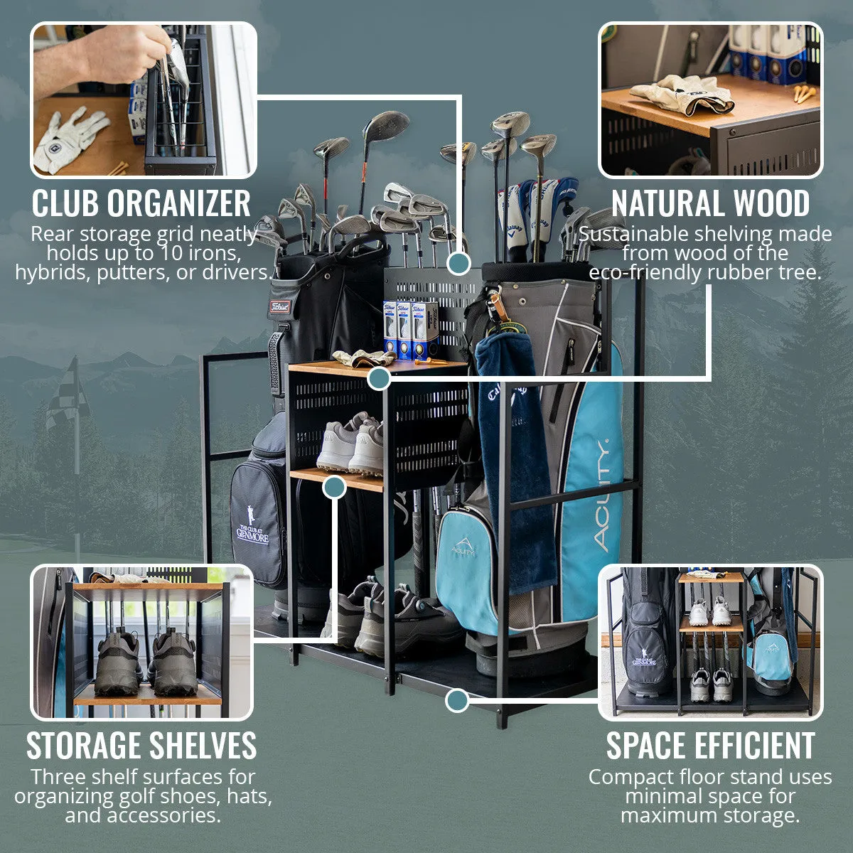 Pinehurst Golf Club Organizer | Double