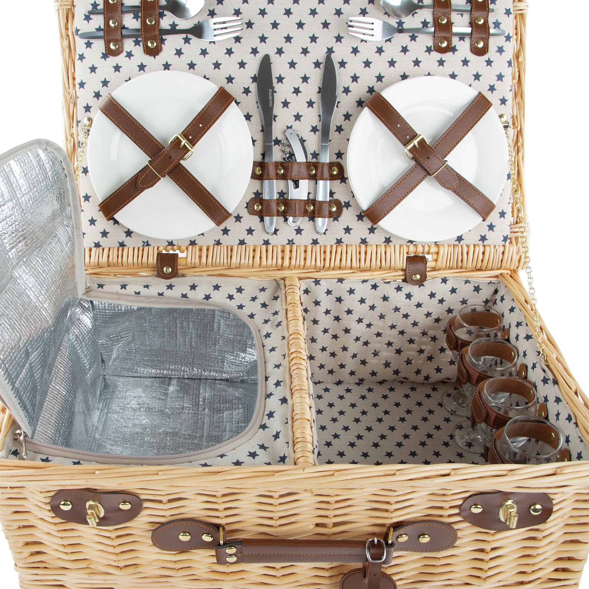 Purbeck Willow Picnic Basket Hamper