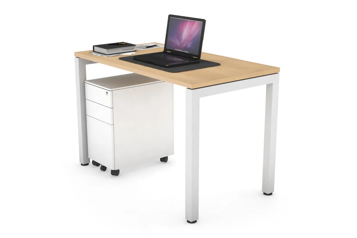 Quadro Square Legs Office Desk [1000L x 600W]