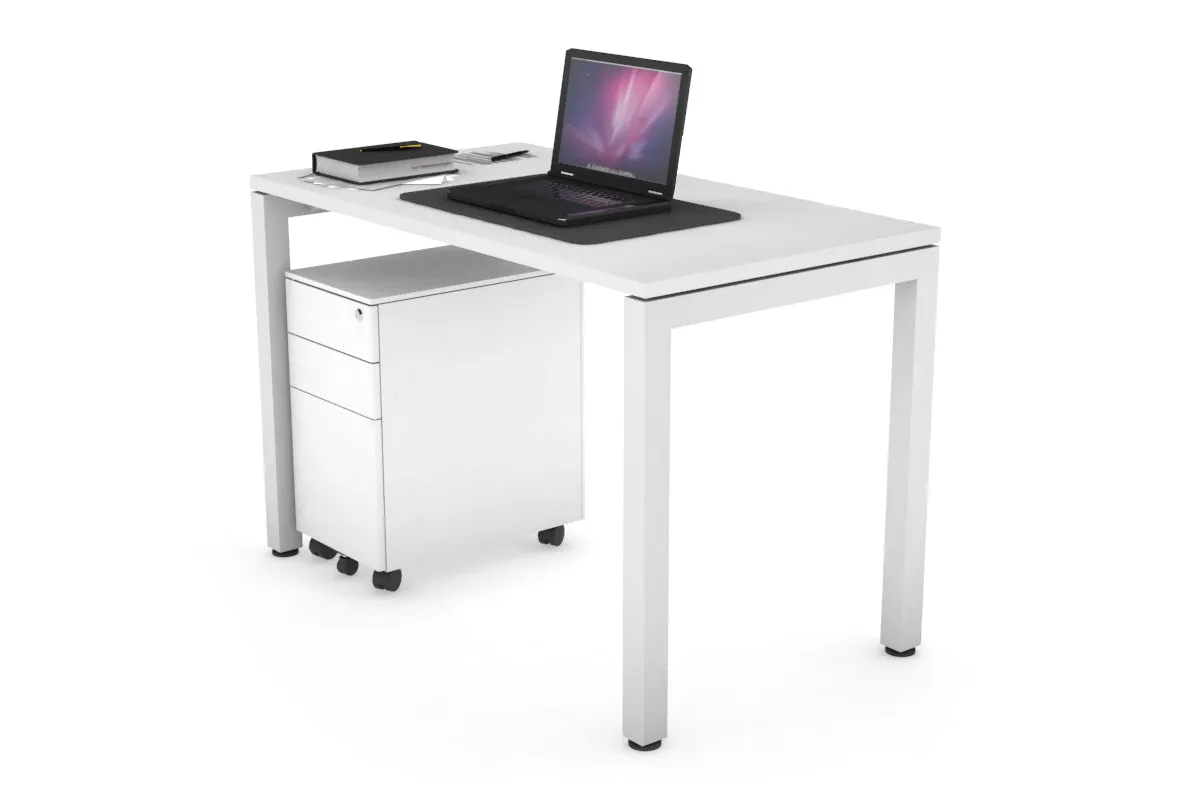 Quadro Square Legs Office Desk [1000L x 600W]