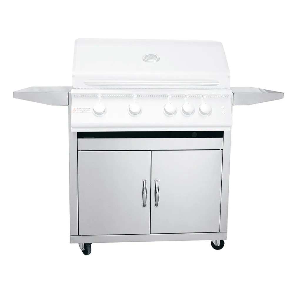 RCS Gas Grills - 32" Premier Stainless Cart - RJCMC