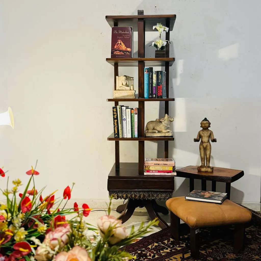 Revolving free standing Bookshelf : Zarish 2