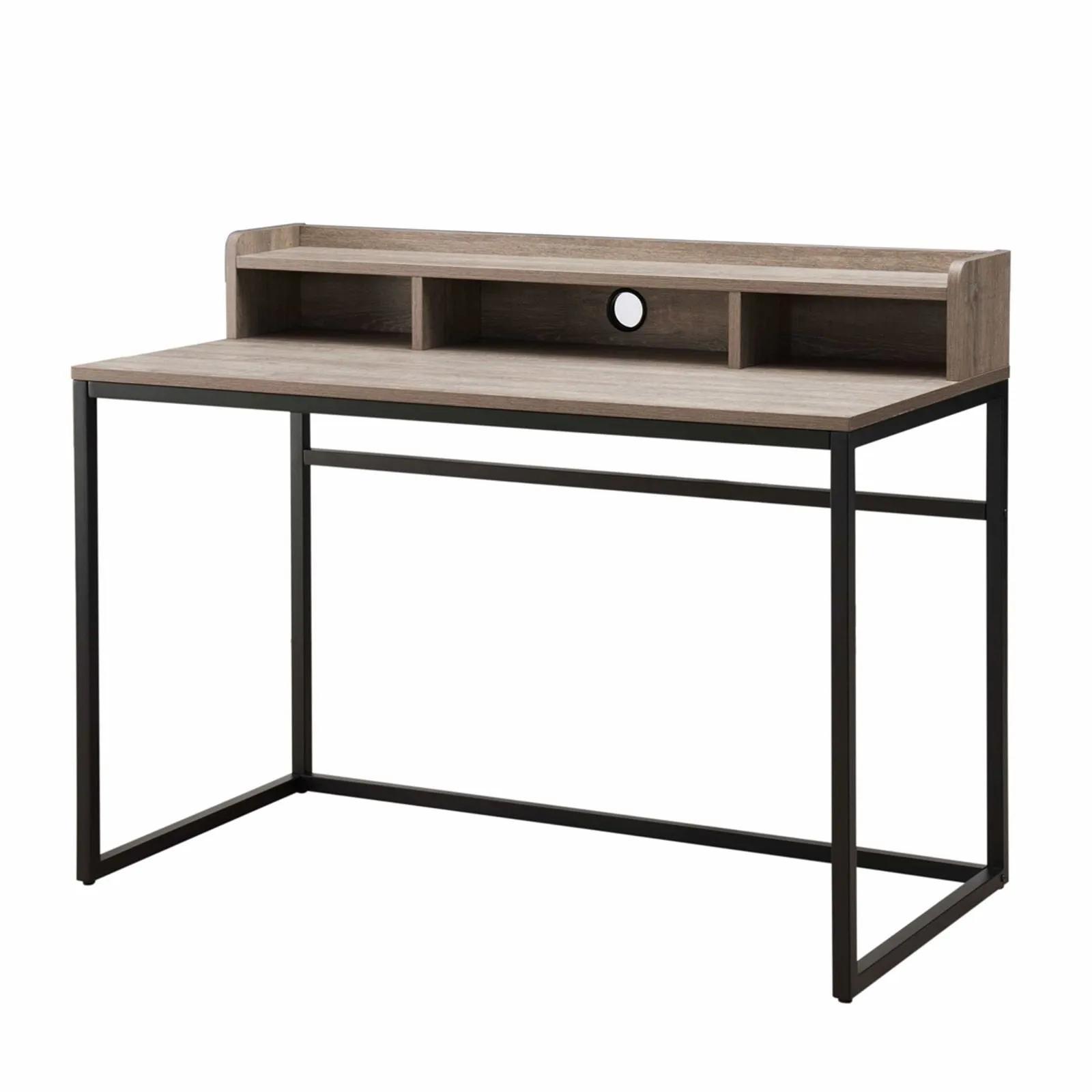 Sally Office Desk 1200, Grey Wash Oak by Woodstock™