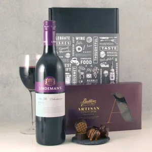 Shiraz Wine Chocolates Gift Box