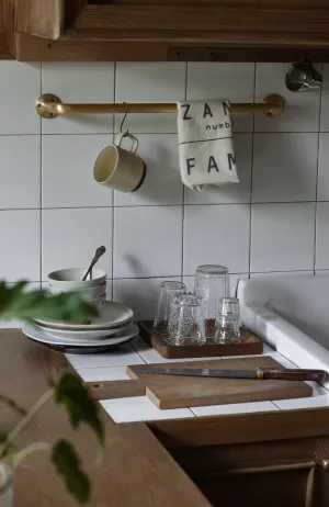 Solid Brass Kitchen Racks