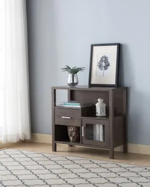 Storage Cabinet - Walnut Oak