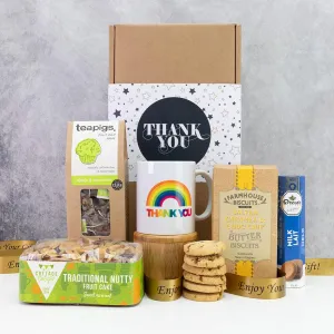 Tea and Cake Rainbow Thank You Hamper