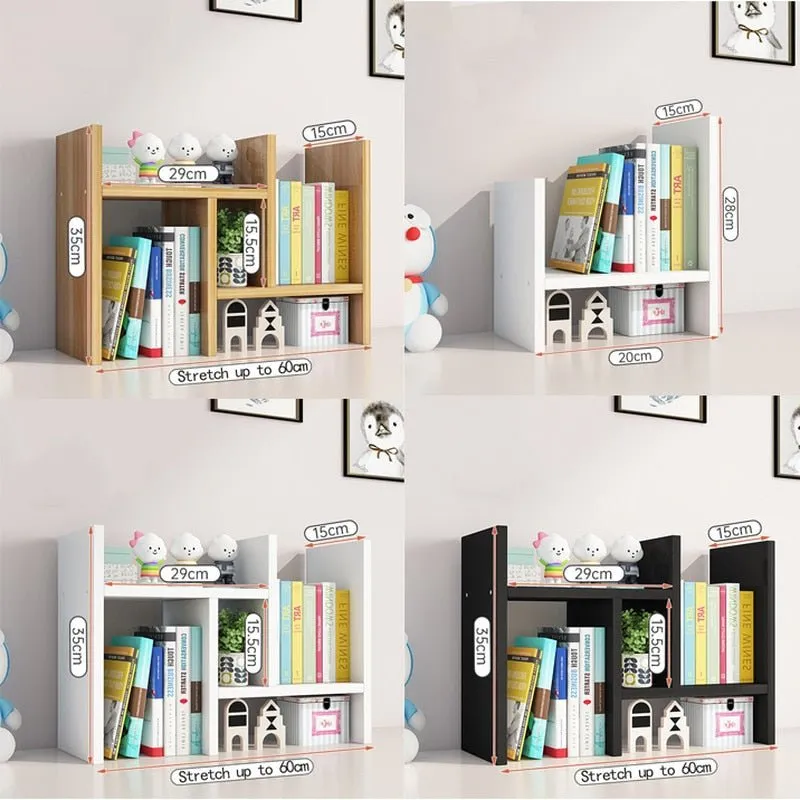 Telescopic Study Desk Shelves