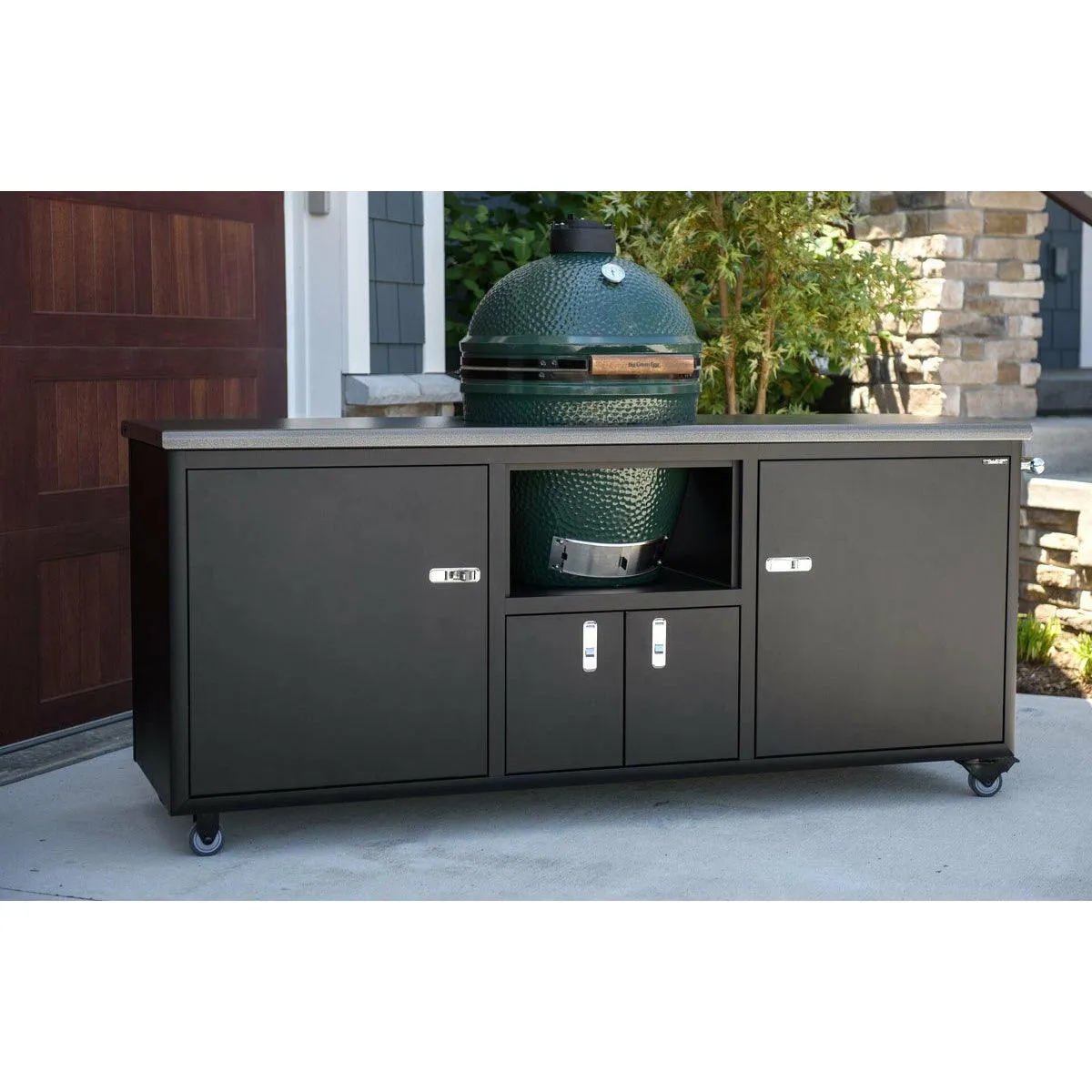 Torch 76″ Large Big Green Egg Cart