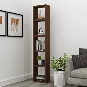 Triton Neo Study Room Bookshelf, Wall Shelf for Kids Toys Storage Organizer, Acacia Walnut