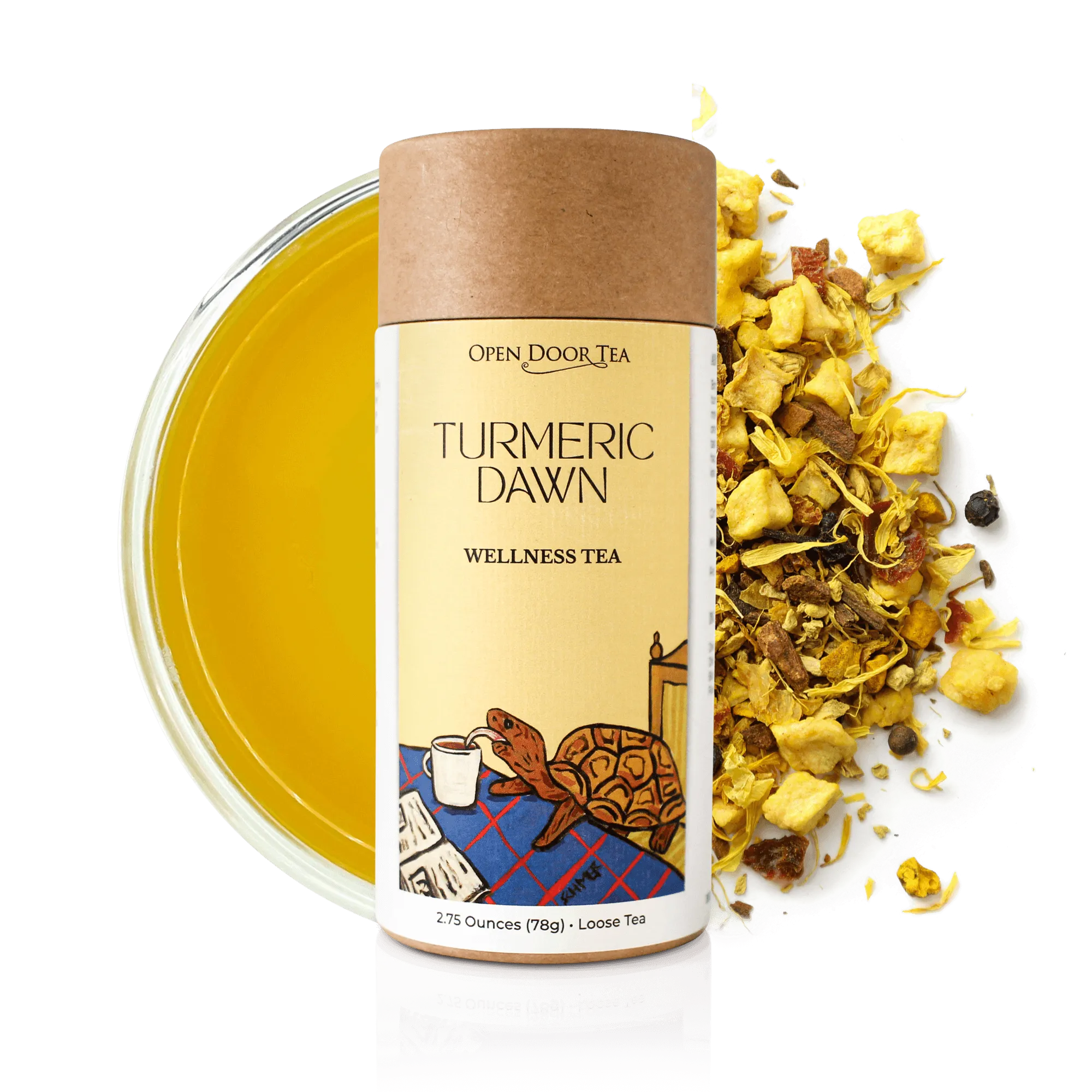 Turmeric Dawn by Open Door Tea CT