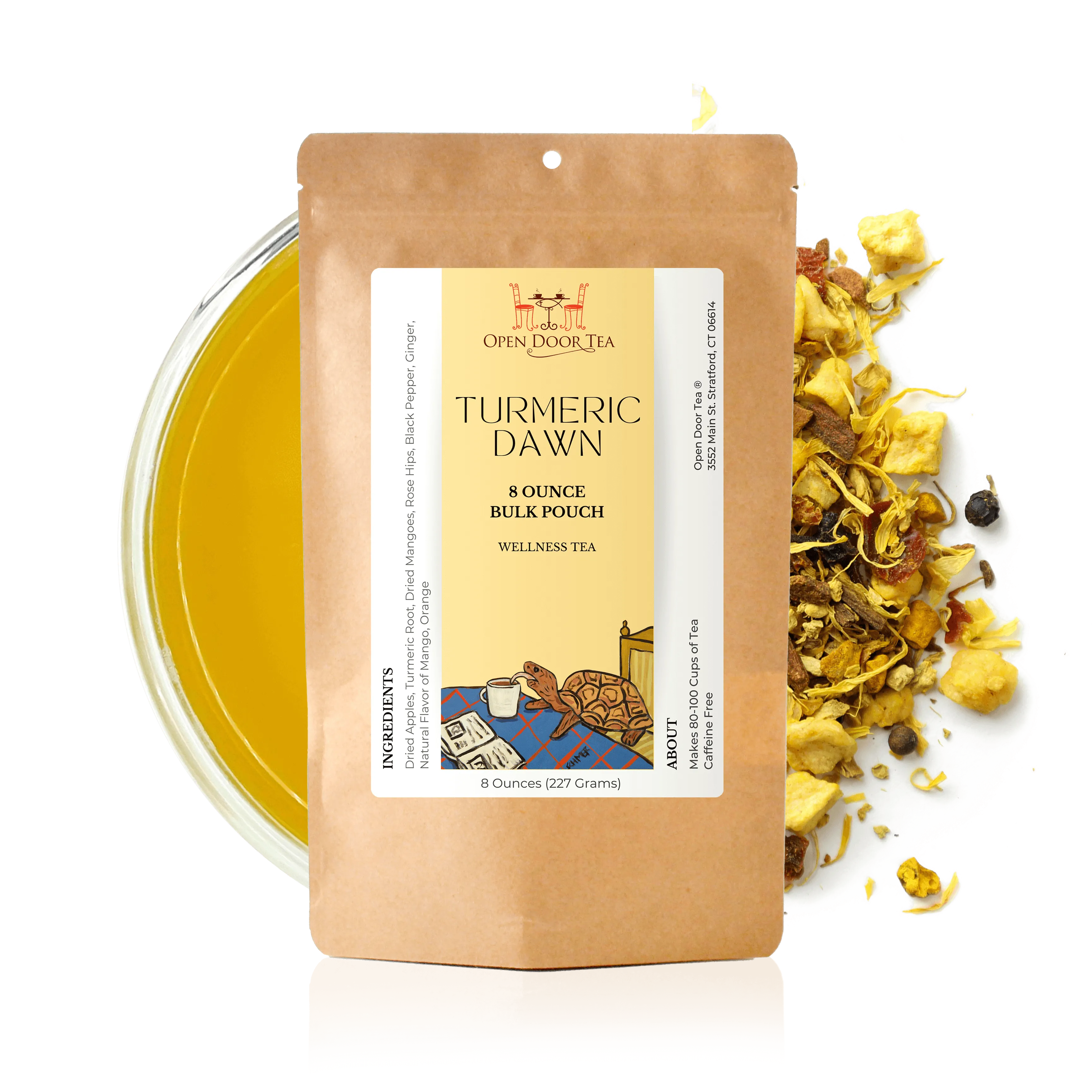 Turmeric Dawn by Open Door Tea CT