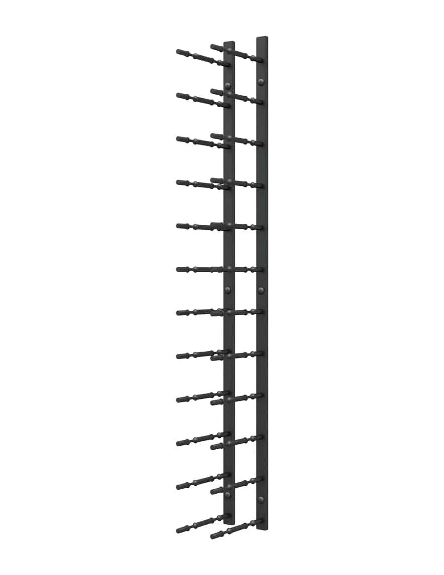 Ultra Wine Racks HZ Wall Rails - 4FT Metal Wine Racks (12 to 36 Bottles)