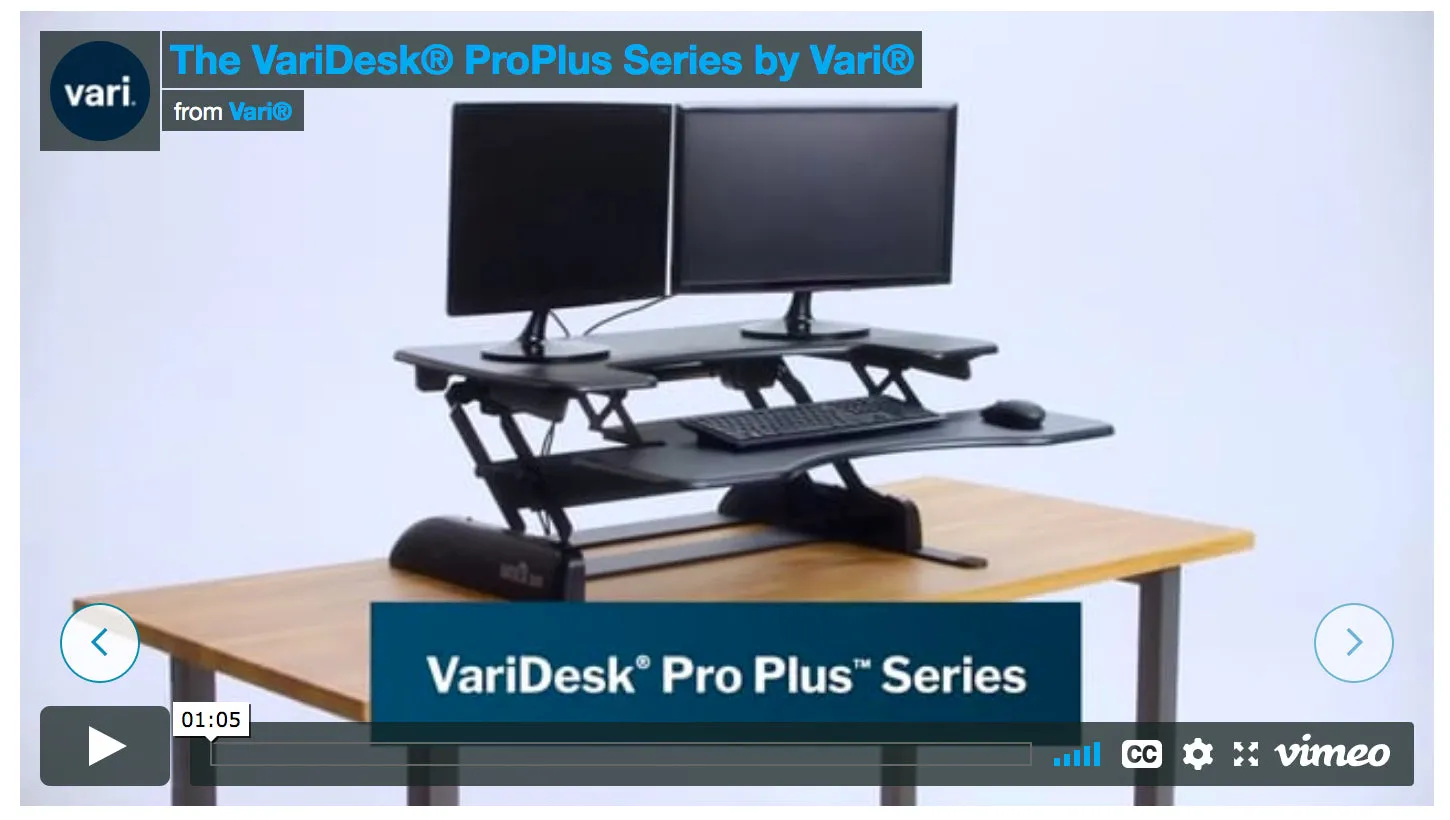 VariDesk® Pro Plus™ Series