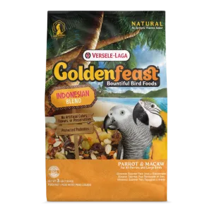 Versele-Laga Golden Feast Indonesian Blend for All Parrots & Large Birds 1.36kg