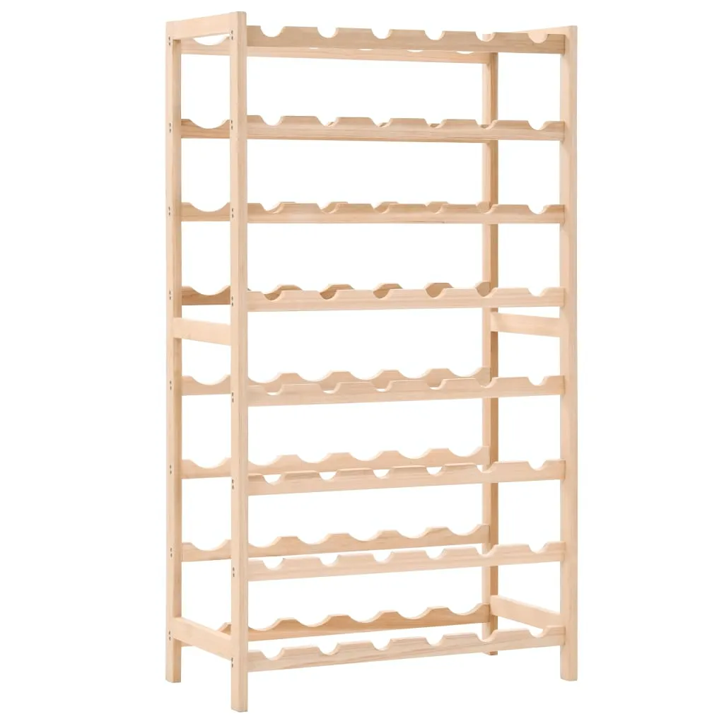 vidaXL Wine Rack Cedar Wood 57,5x28x102 cm