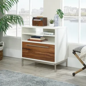 Vista Key Lateral File Cabinet - Pearl Oak Finish