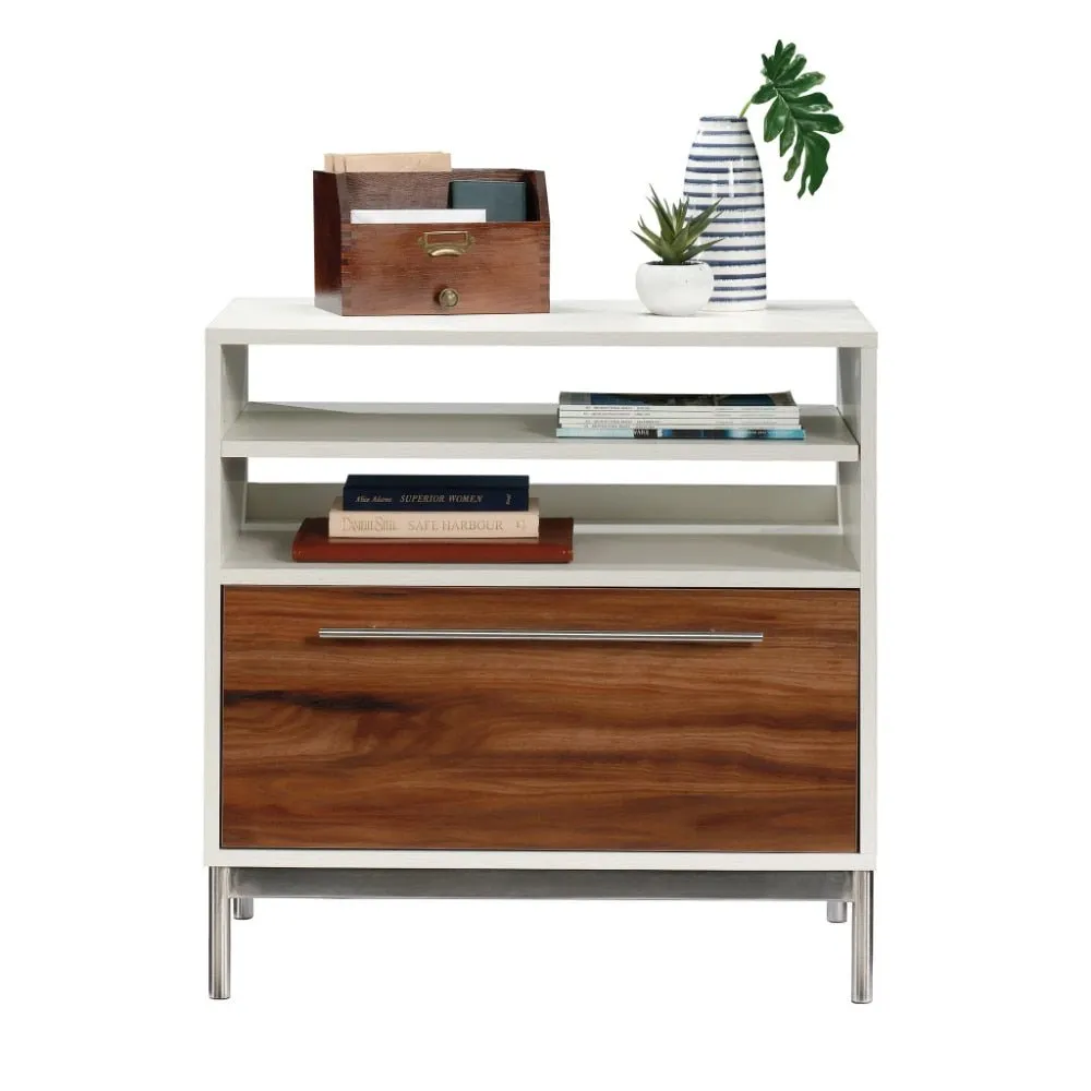 Vista Key Lateral File Cabinet - Pearl Oak Finish