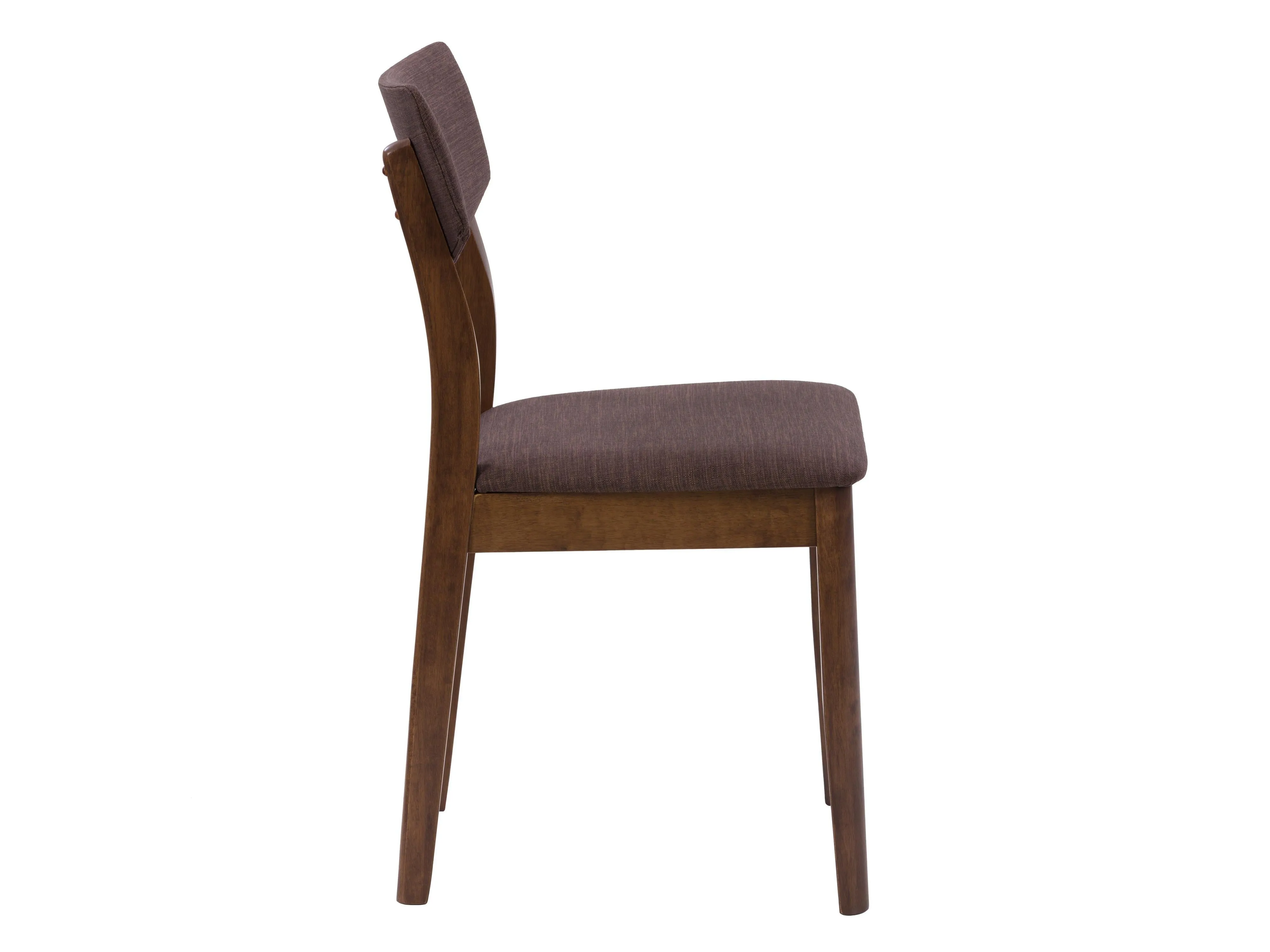 Walnut Dining Chairs, Set of 2