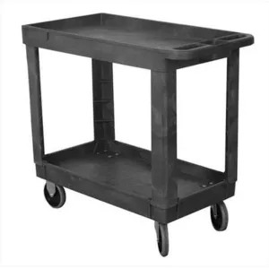 Wesco Standard Plastic Service Cart - 500 lbs Capacity, 17"W x 34"L