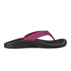 WOMEN'S OLUKAI 'OHANA | ORCHID FLOWER / BLACK