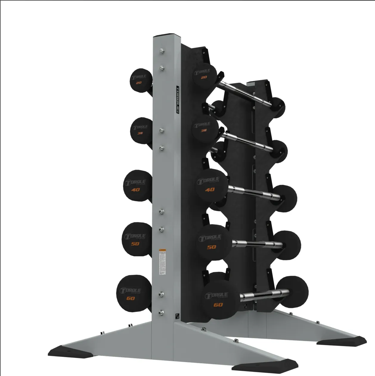 X-CREATE 2-SIDED CENTER 10 BARBELL RACK (PLATINUM 2)