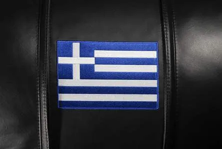 Xpression Pro Gaming Chair with Greek Flag Logo