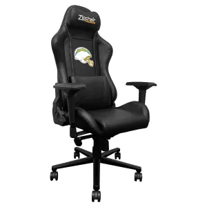 Xpression Pro Gaming Chair with  Los Angeles Chargers Helmet Logo